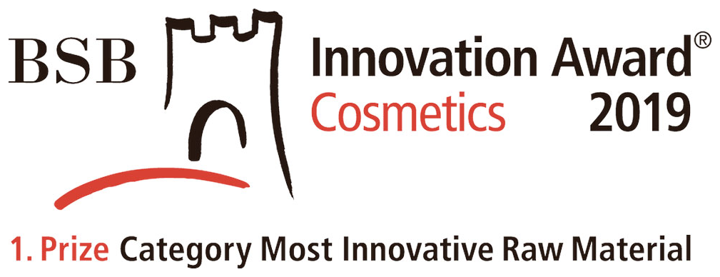BSB Innovation Award 2019: BSB Innovation Award Cosmetics, 1st prize, Most Innovative Raw Material