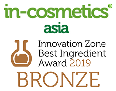 in-cosmetics Asia 2019: Innovation Zone Best Ingredient Award, Bronze